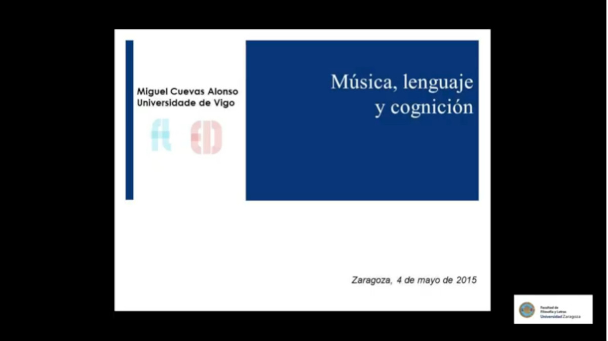 Música, lenguaje y cognición