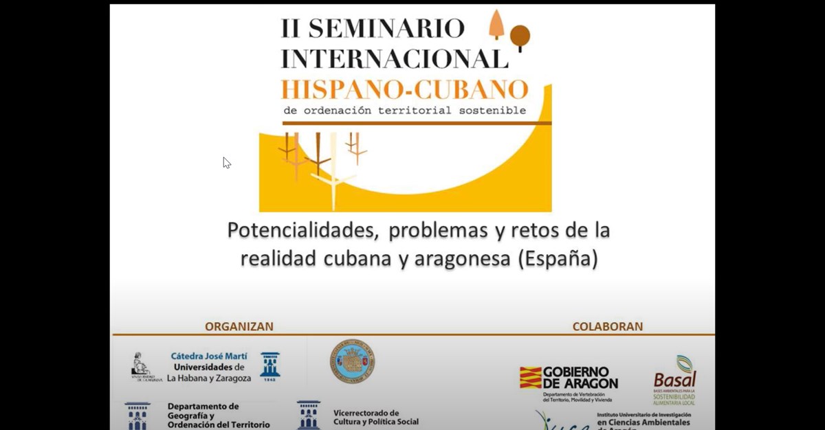 II Seminario Internacional Hispano-Cubano de Ordenación Territorial Sostenible