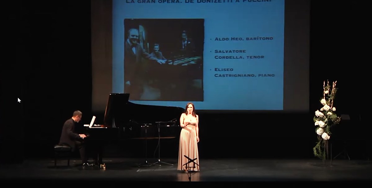 Gala de la Zarzuela. V Aniversario de Ópera Aragón. Asociación Aragonesa de la Ópera Miguel Fleta