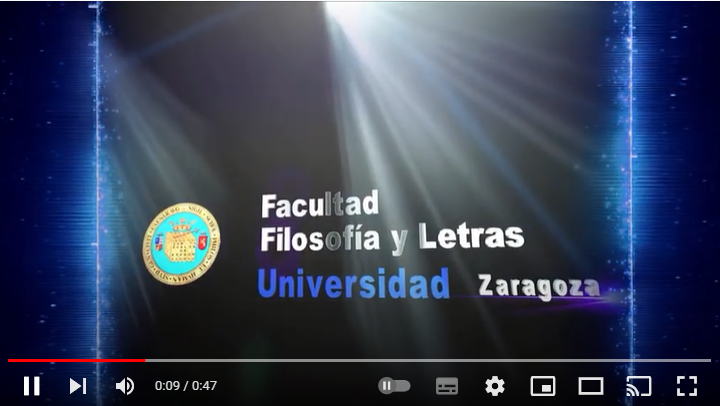 4 años del canal de Filosofía y Letras de Unizar en YouTube