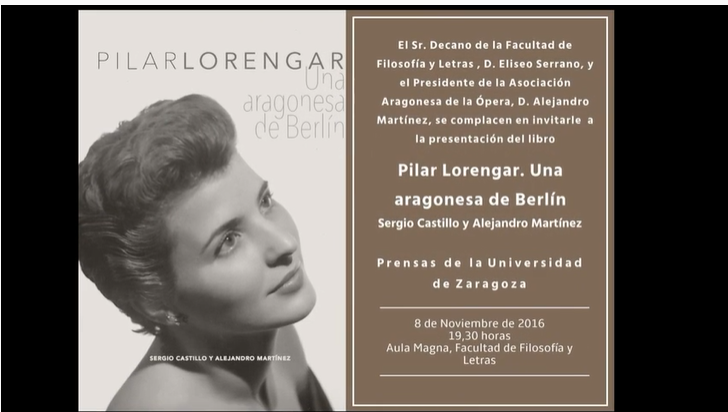 Pilar Lorengar. Una aragonesa en Berlín