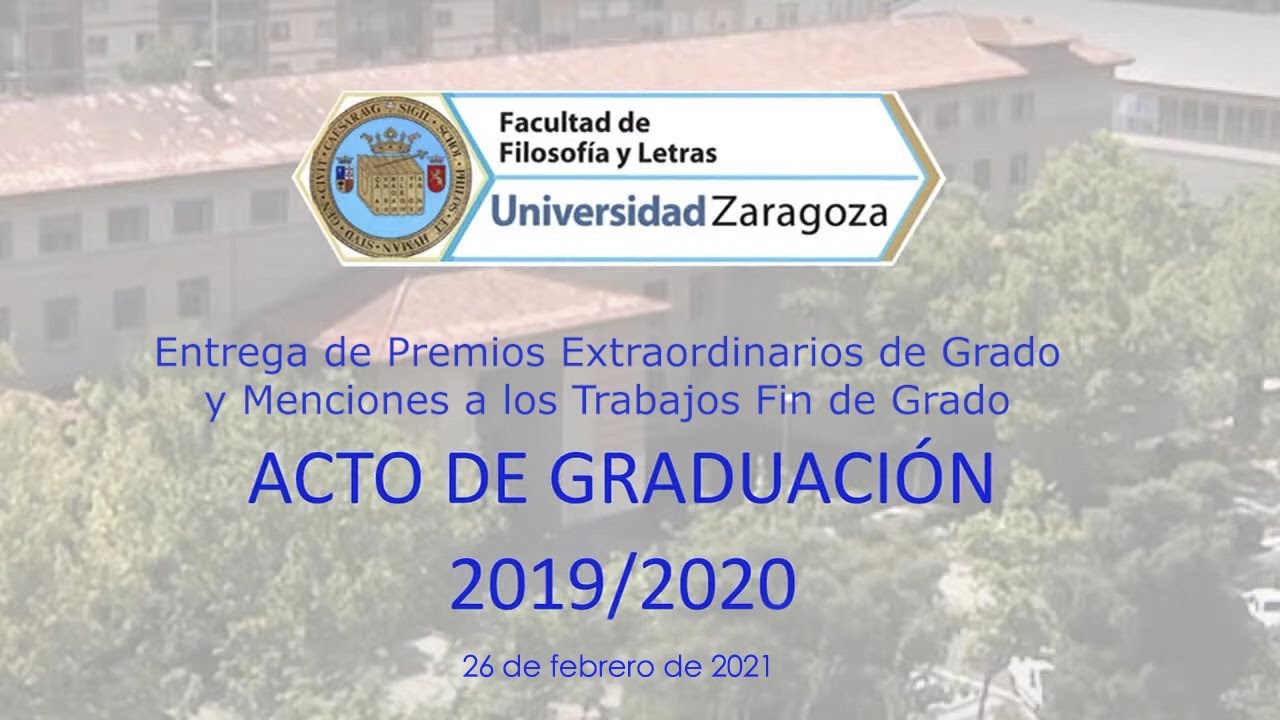 Acto de graduación  2019/2020