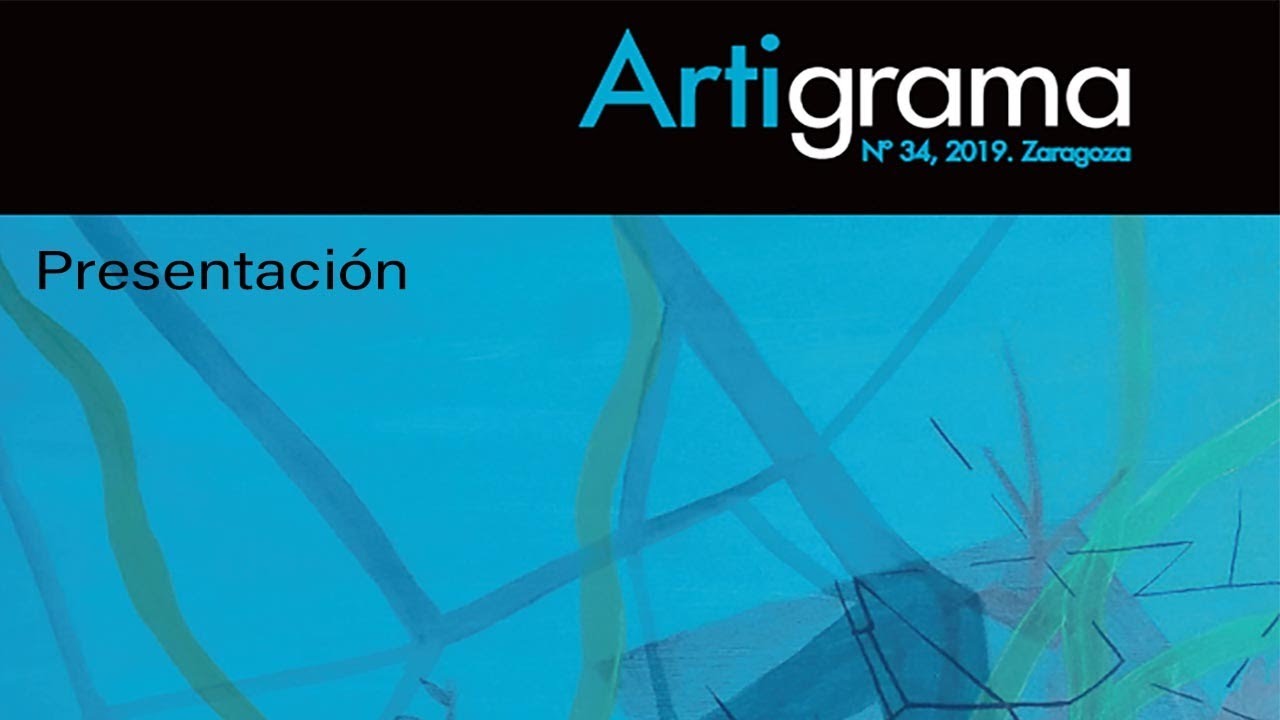 Presentación de la revista Artigrama (Historia del Arte)