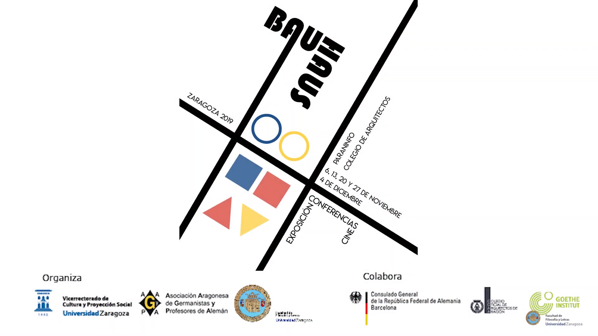 Inauguración de las Jornadas sobre la Bauhaus