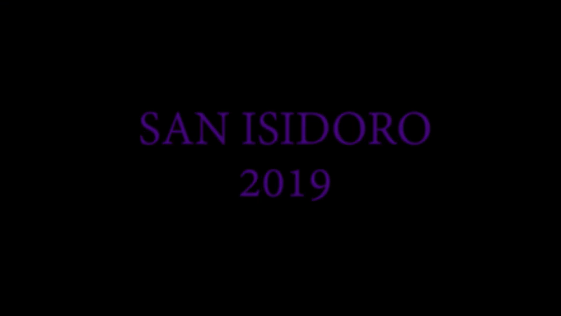Celebración de San Isidoro 2019
