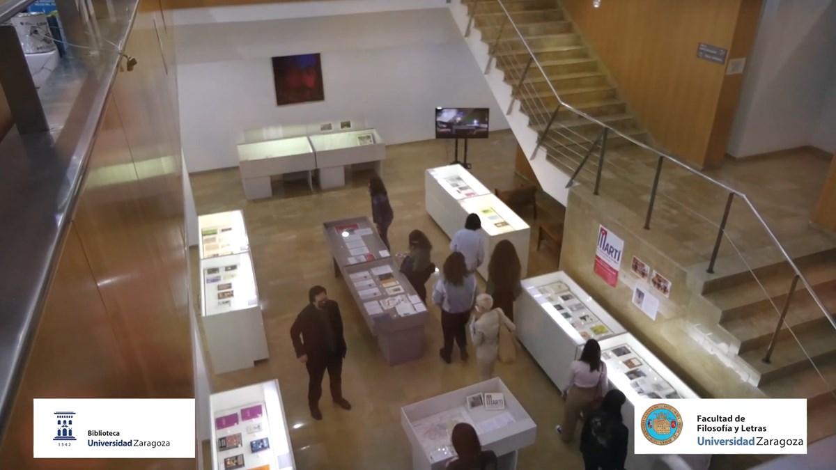Exposición bibliográfica sobre José Martí en la biblioteca María Moliner