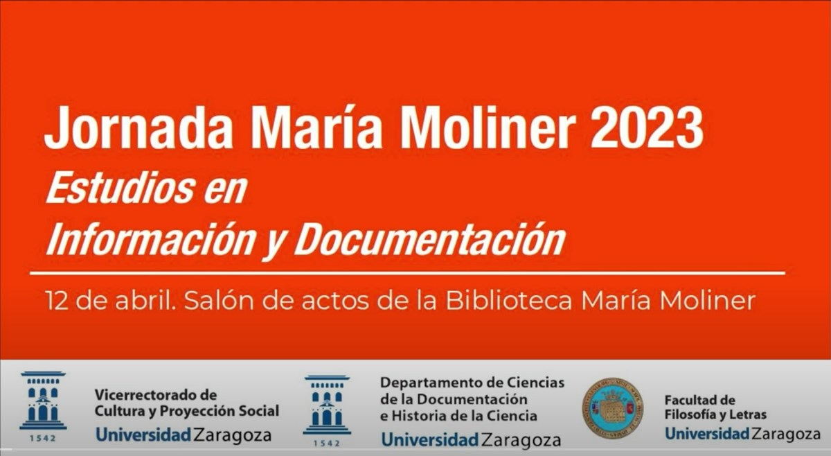 Jornadas Mª Moliner 2023 inauguración